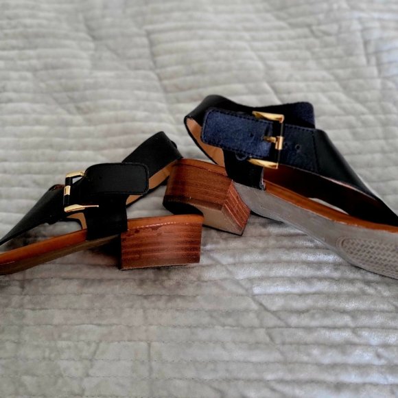 Tommy Hilfiger Kitty Leather Sandals - Picture 8 of 8